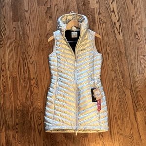 Skhoop Women’s OSA Down Vest NWT White Pearl Small